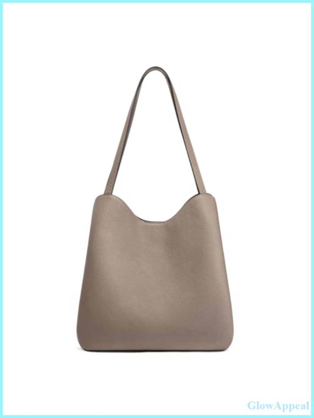 Genuine Leather Tote Bag - Shoulder Handbag Purse for Women